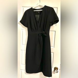 J Crew Cap Sleeve Dress with Tie Waist
